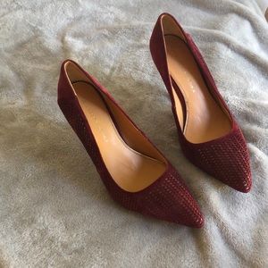 Maroon High heels